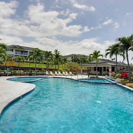 Tropical Kona Resort Townhome Patio And Ocean Views